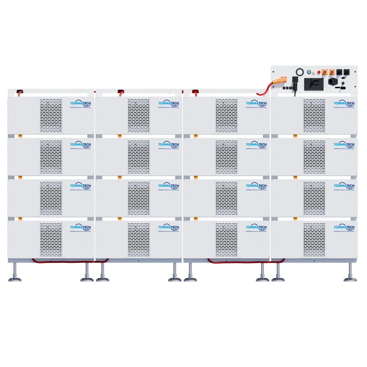 TommaTech 80.4kWh Modüler İç Ortam Depolama Sistemi