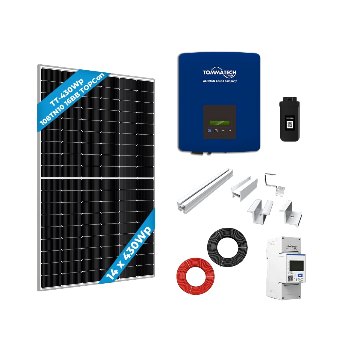 Tek Faz 5kWe On Grid Large Paket