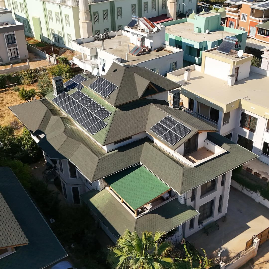 9,35 kWp Mesken Güneş Enerjisi Santrali galeri görseli 2